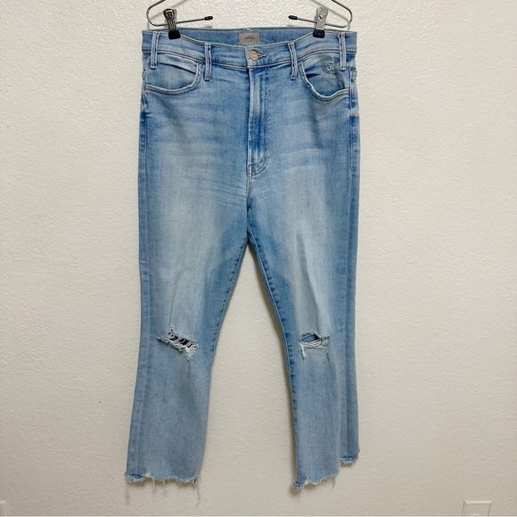 MOTHER The Hustler Ankle Chew Jeans size 32 - Picture 4 of 13